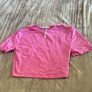 Zara Pink Crop Top